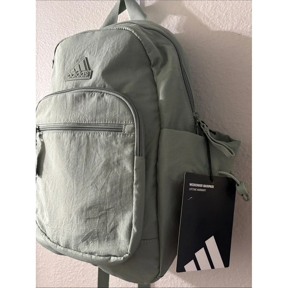 Adidas Weekender Silver Green Backpack 16